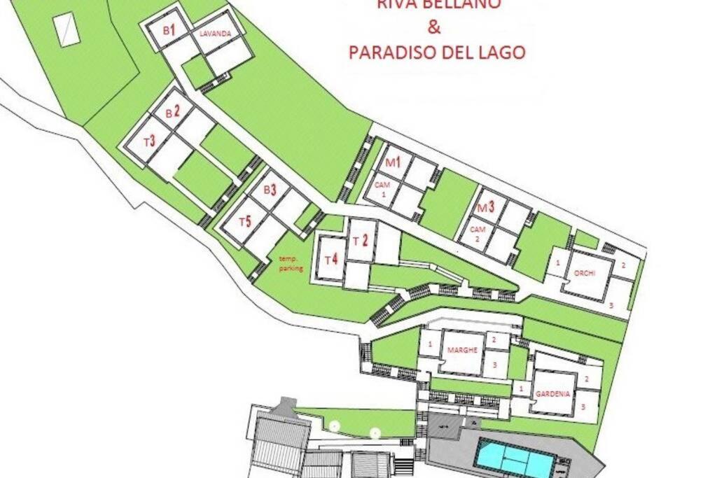 Terrazze Di Costa - Gardegna 3 Villa Bellano Exteriör bild